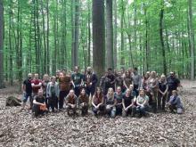 Zajęcia terenowe studentów leśnictwa